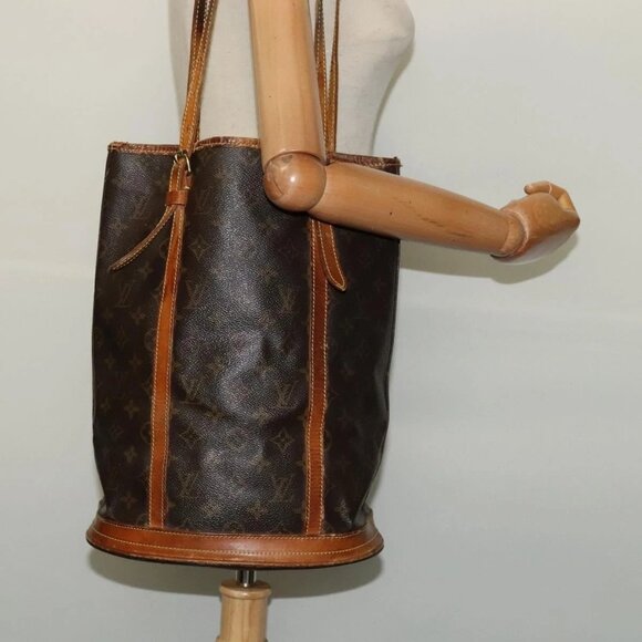 LOUIS VUITTON Monogram Bucket GM Shoulder Bag - Picture 1 of 16